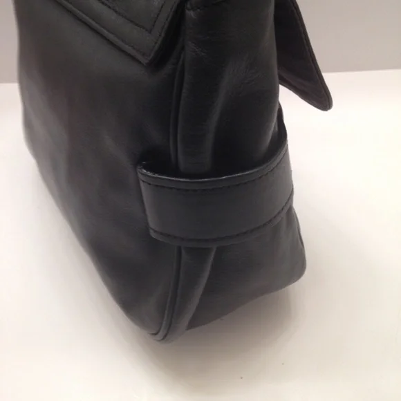 See by Chloe black leather crossbody bag